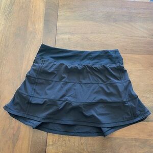 Lululemon Pace Rival Skirt Black Size 4